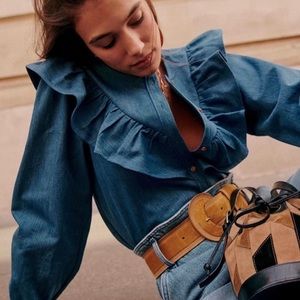 Sezane shirt Angele